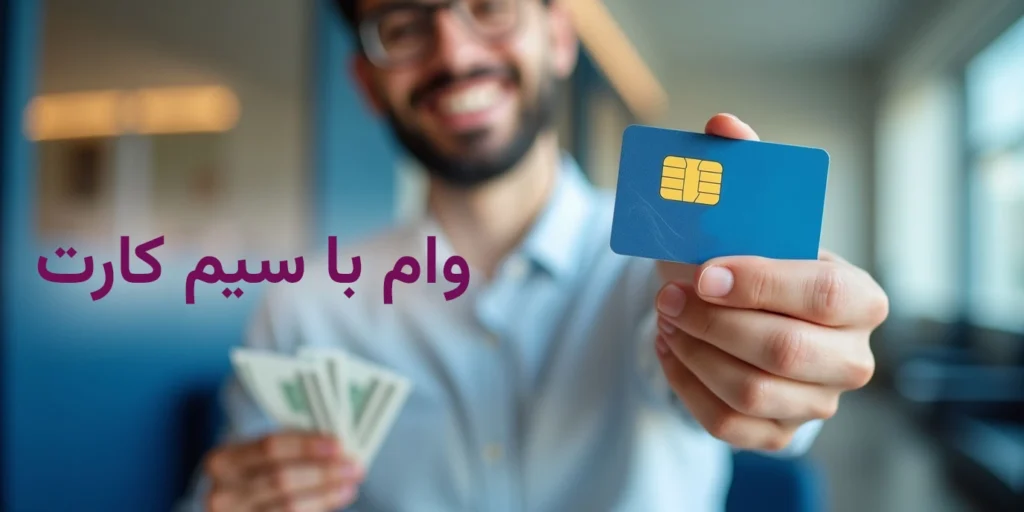 دریافت وام با سیم کارت دائمی