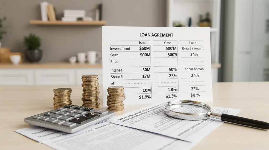مبلغ وام و نرخ سود در تسهیلات با جواز کسب